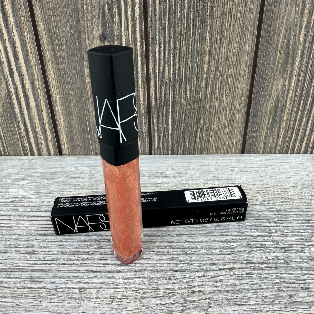 NARS  Lip Gloss Greek Holiday #1677 Full Size 0.18 Oz  NEW